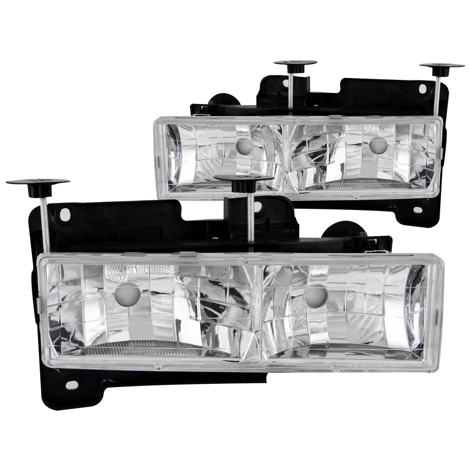 Not For Use w/Sealed Beam Headlights by ANZO USA
