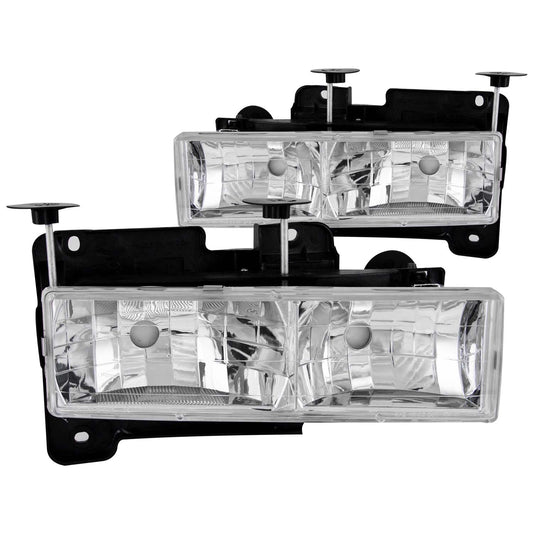Not For Use w/Sealed Beam Headlights by ANZO USA