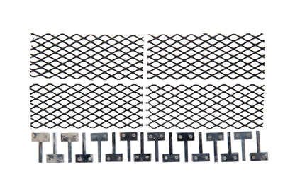 OLM S207 Style Paint Matched Rear Bumper Vent Inserts - WR Blue Pearl - 2015-2021 Subaru WRX / STI by OLM