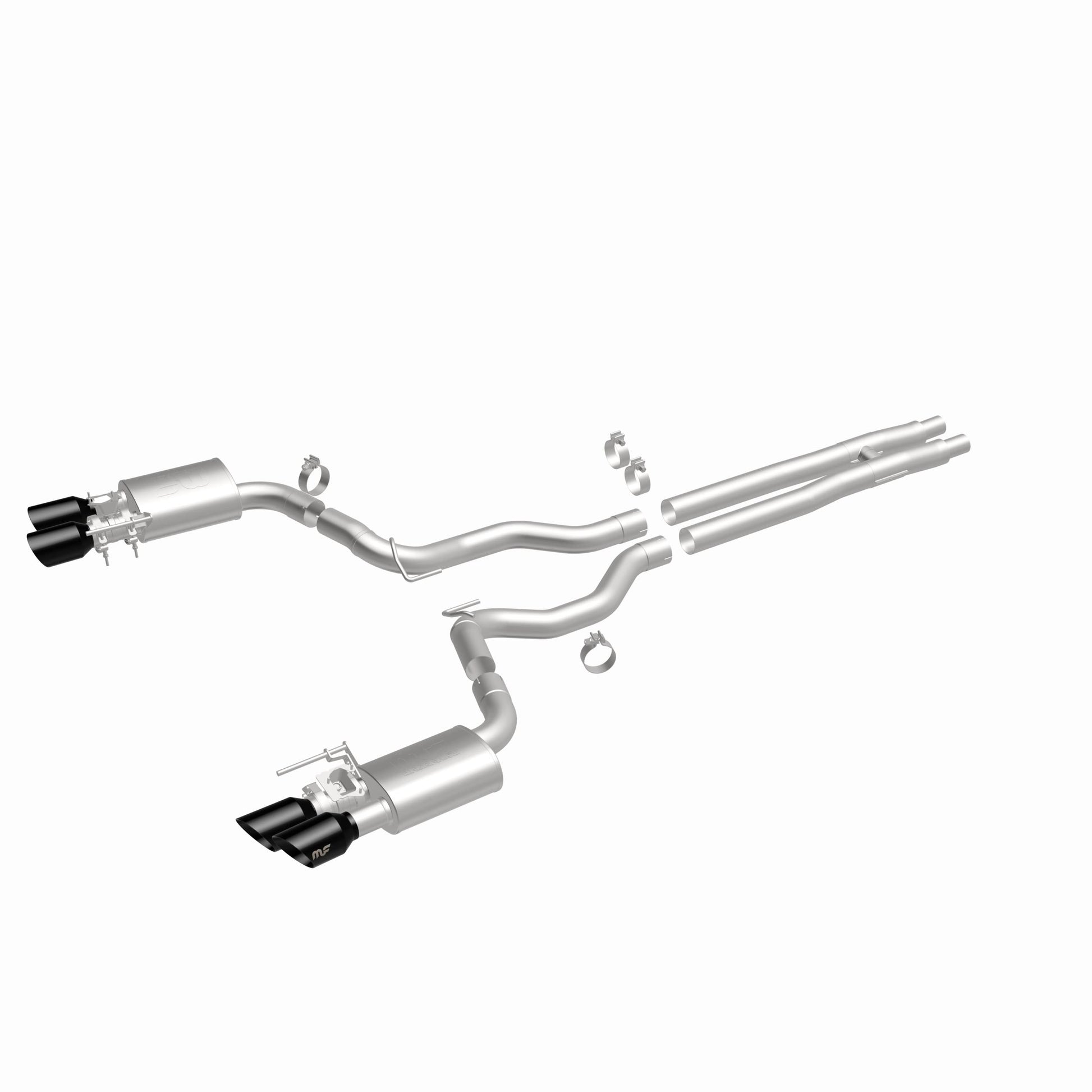 Magnaflow Competition Series Black Chrome Tips Cat-Back System by MagnaFlow Exhaust Products