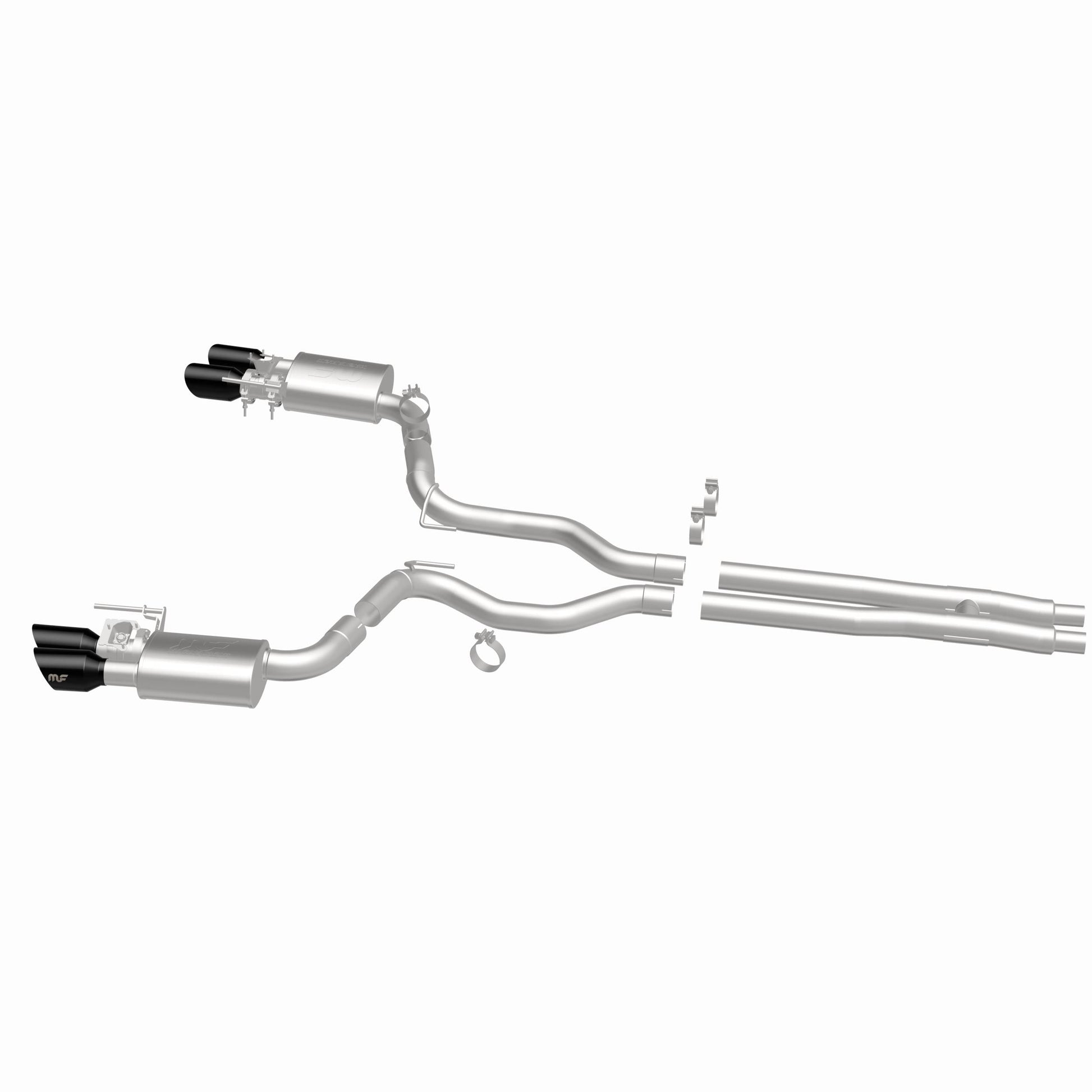 Magnaflow Competition Series Black Chrome Tips Cat-Back System by MagnaFlow Exhaust Products