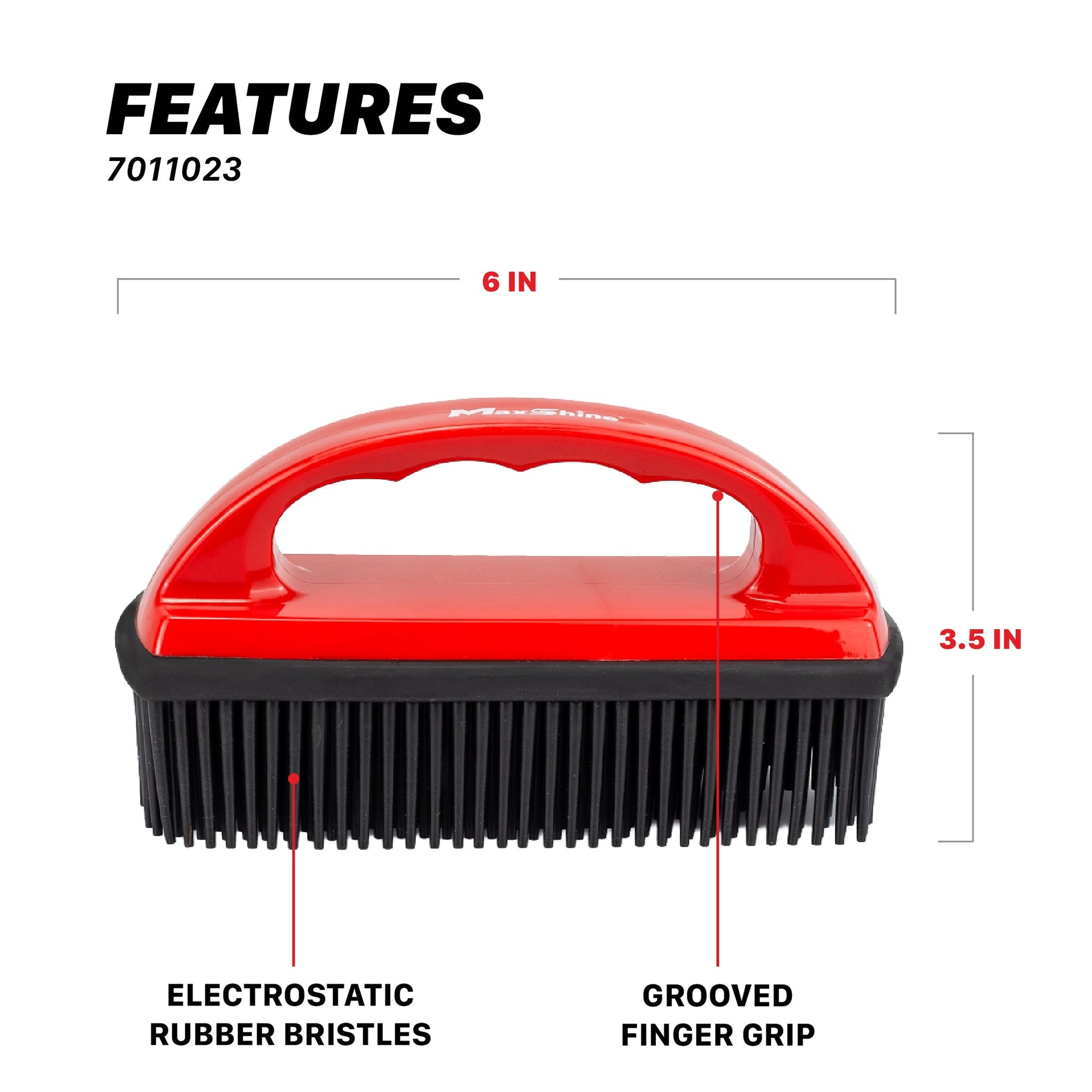 Car Carpet Lint and Hair Removal Brush by MaxshineUSA