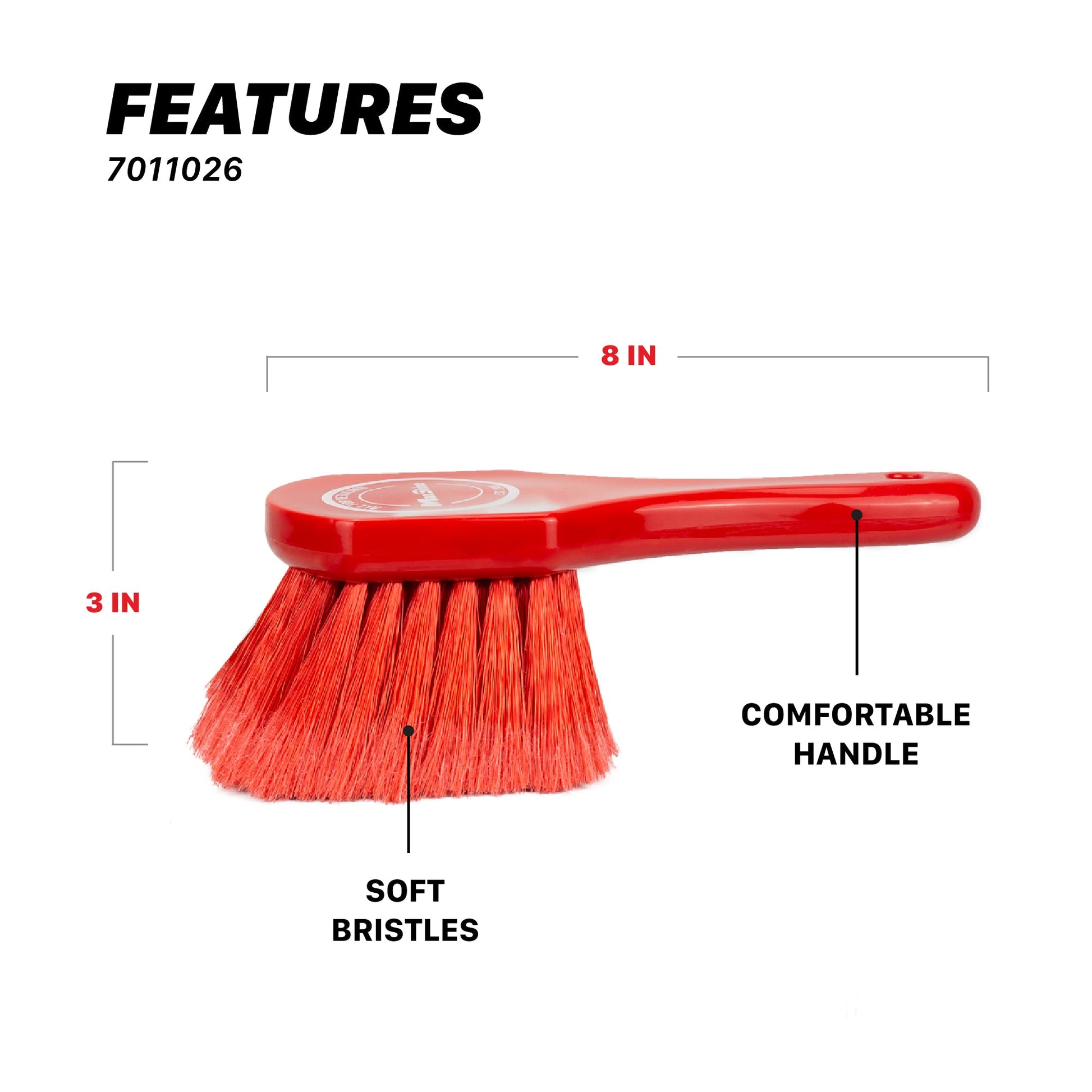 Car Wheel Brush | Exterior Surface and Wheel Cleaning Brush by MaxshineUSA