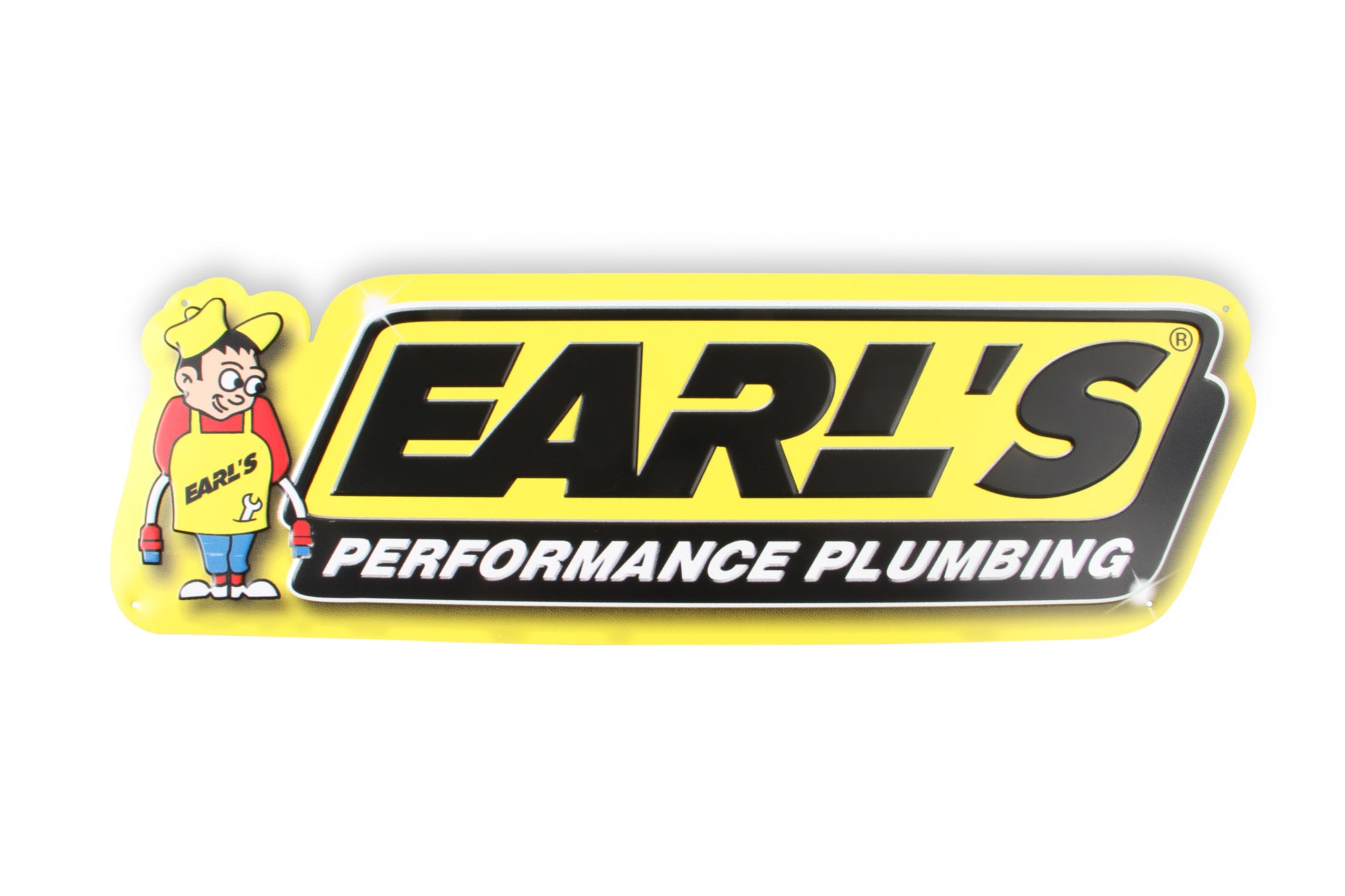 Earl's Metal Sign - 24" x 8.25" by Earl's Performance