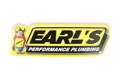 Earl's Metal Sign - 24" x 8.25" by Earl's Performance