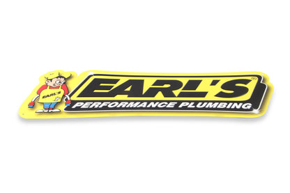 Earl's Metal Sign - 24" x 8.25" by Earl's Performance