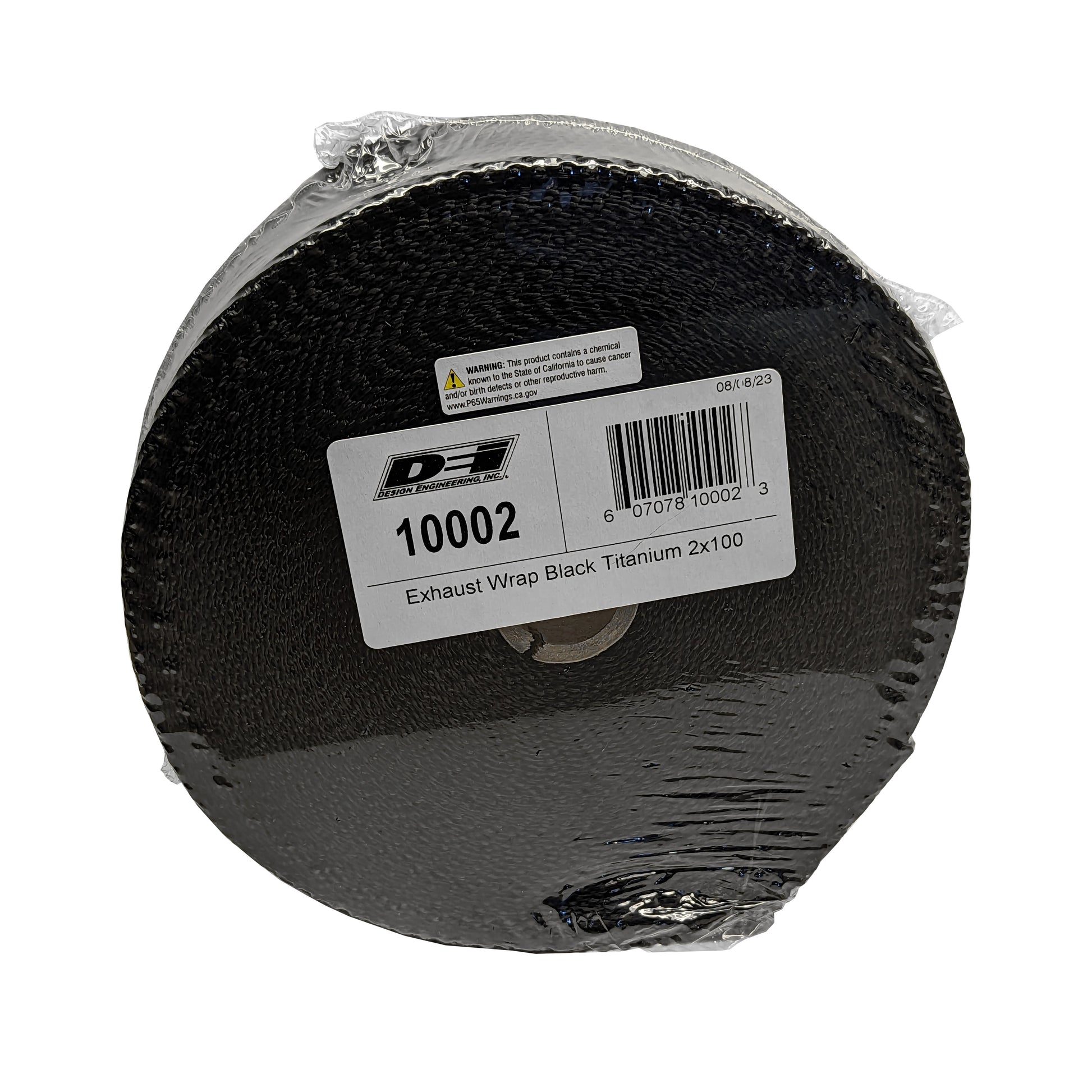 One 100 foot roll of 2 inch wide Black Titanium exhaust wrap. by Design Engineering