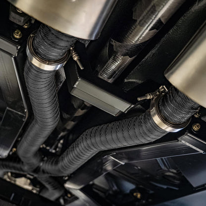 One 100 foot roll of 2 inch wide Black Titanium exhaust wrap. by Design Engineering