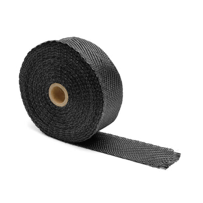 One 50 foot roll of 2 inch wide Black Titanium exhaust wrap. by Design Engineering