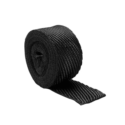 One 25 foot roll of 2 inch wide Black Titanium exhaust wrap. by Design Engineering