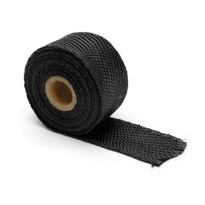 One 15 foot roll of 2 inch wide Black Titanium exhaust wrap. by Design Engineering