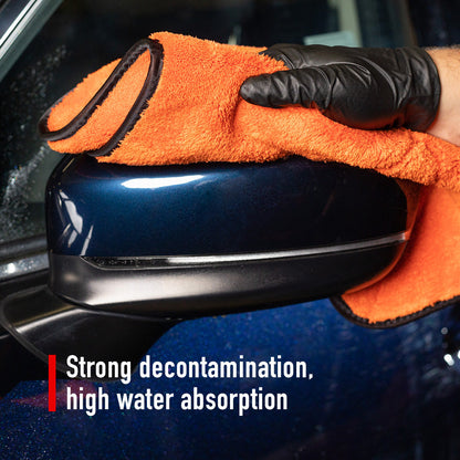 1000GSM "Little Orange" Drying Microfiber Towels by MaxshineUSA
