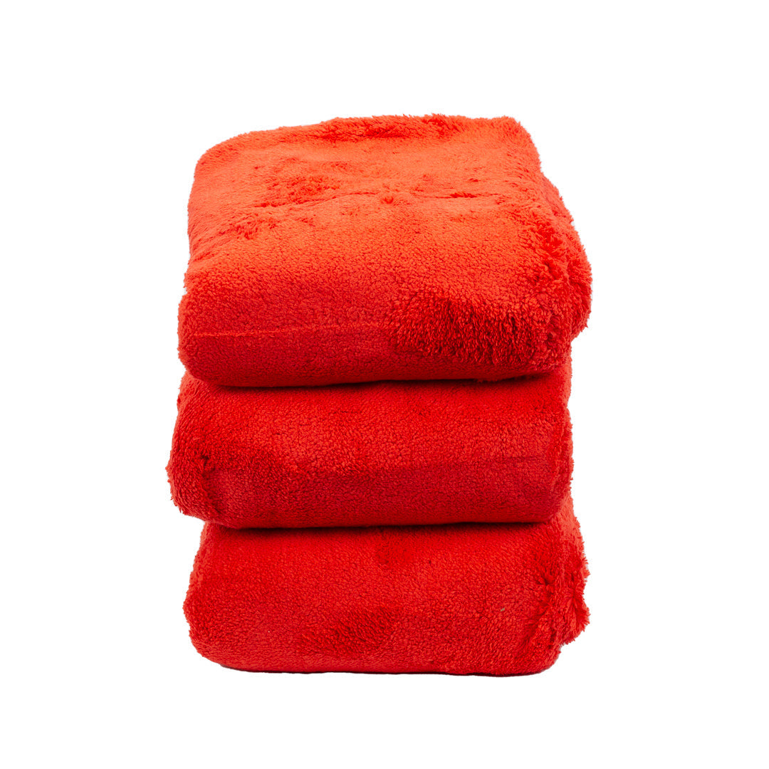 1000GSM "Big Red" Drying Microfiber Towel by MaxshineUSA