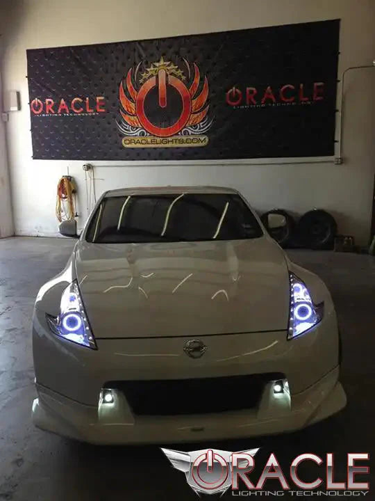 ORACLE Lighting 2009-2021 Nissan 370Z LED Dual Headlight Halo Kit by ORACLE Lighting