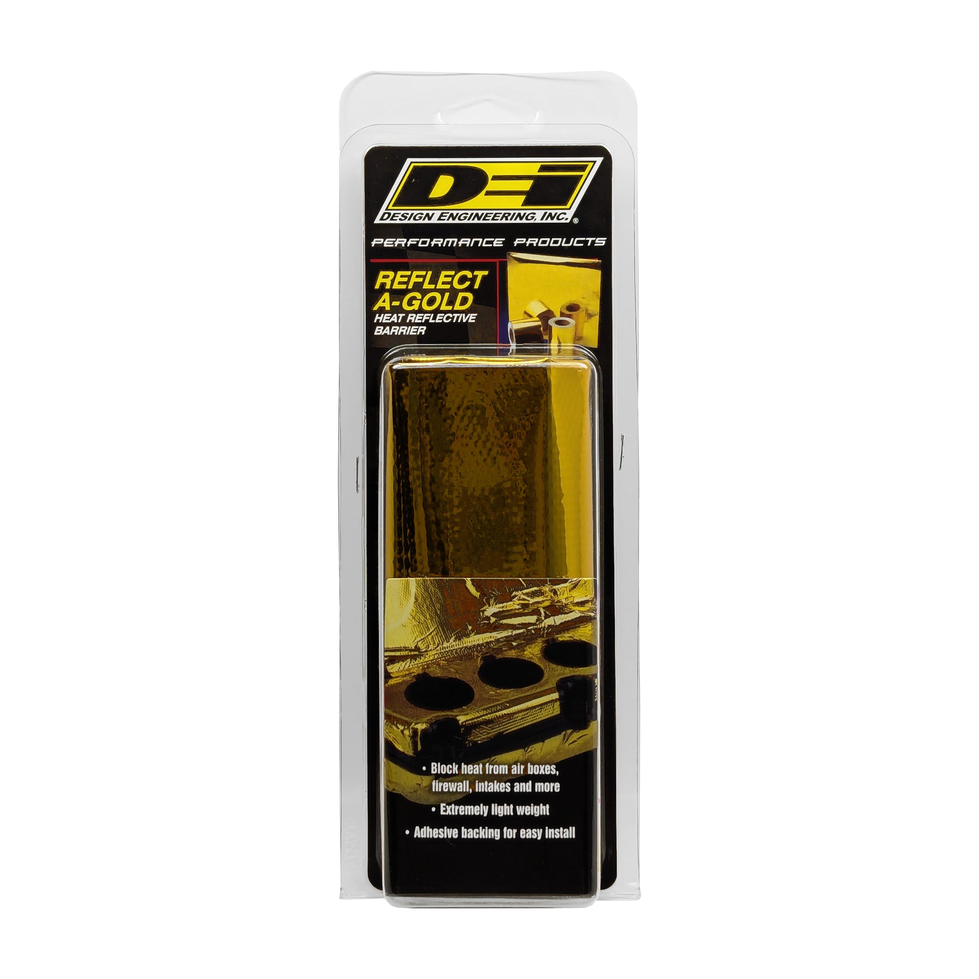 One 12 inch by 12 inch sheet of Reflect-A-Gold. by Design Engineering