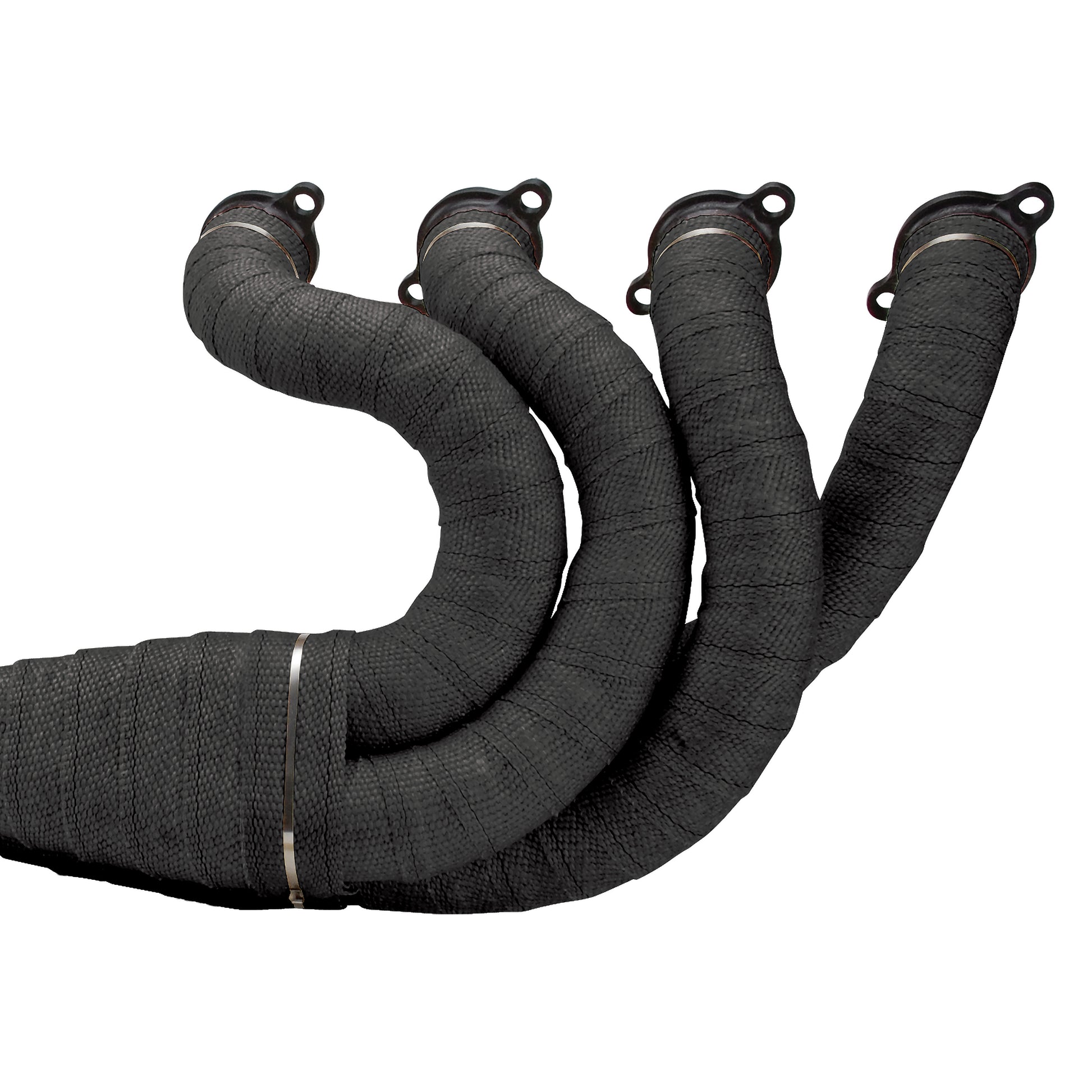 One 25 foot roll of 2 inch wide Black Glass Fiber exhaust wrap. by Design Engineering