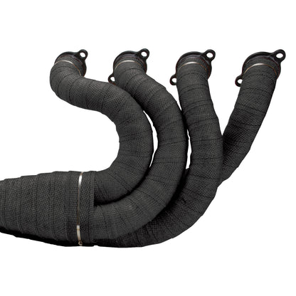 One 25 foot roll of 2 inch wide Black Glass Fiber exhaust wrap. by Design Engineering