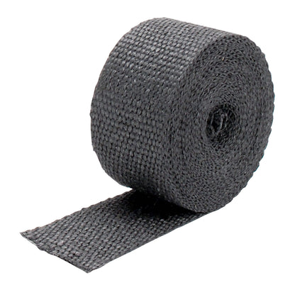 One 25 foot roll of 2 inch wide Black Glass Fiber exhaust wrap. by Design Engineering