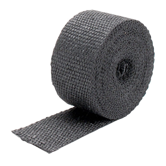One 25 foot roll of 2 inch wide Black Glass Fiber exhaust wrap. by Design Engineering