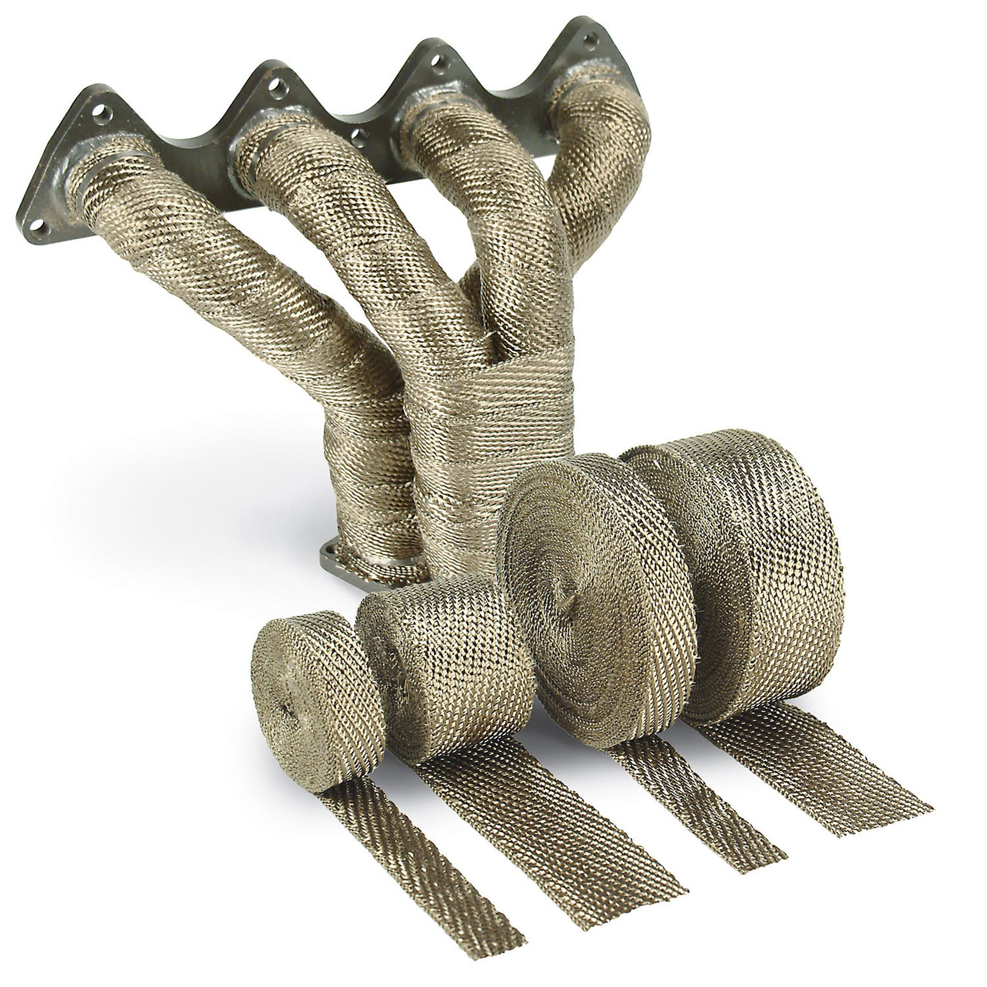 One 15 foot roll of 1 inch wide titanium exhaust wrap. by Design Engineering