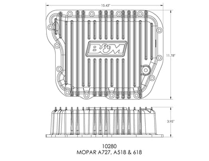 Fits all A727 (RH36, RH37) A518 (46RH, 46RE) A618 (47RH, 47RE, 48RE). by B&M