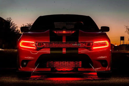 ORACLE Lighting 2015-2021 Dodge Charger ColorSHIFT RGB+W Headlight DRL Upgrade Kit by ORACLE Lighting