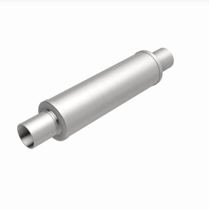 Straight-Through Performance Muffler; 2.25in. Center/Center; 4x14x4 Body by MagnaFlow Exhaust Products
