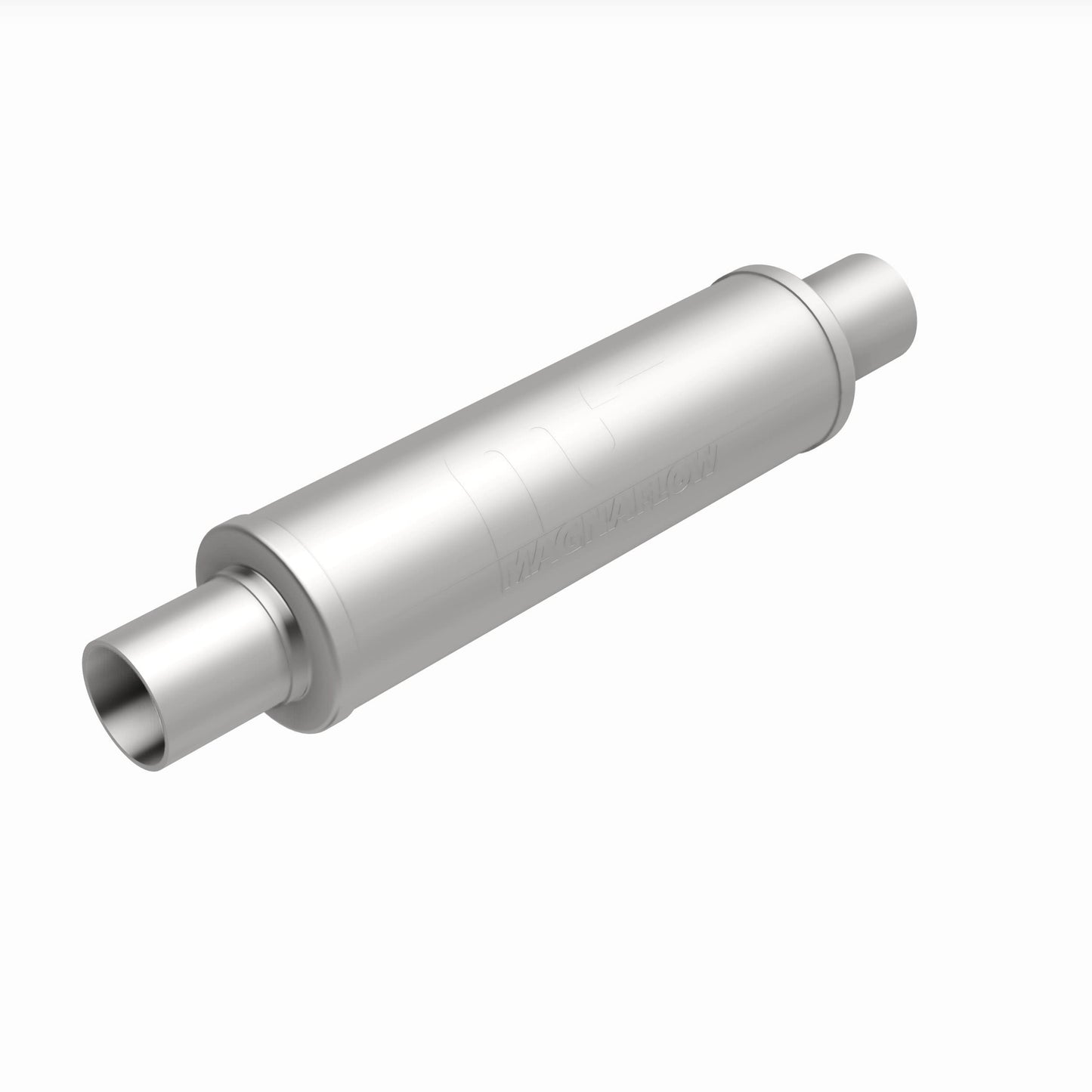 Straight-Through Performance Muffler; 2.25in. Center/Center; 4x14x4 Body by MagnaFlow Exhaust Products