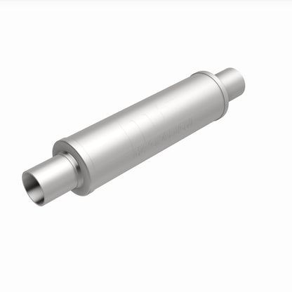 Straight-Through Performance Muffler; 2.25in. Center/Center; 4x14x4 Body by MagnaFlow Exhaust Products