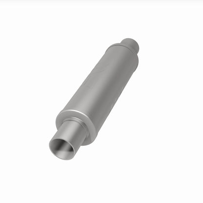 Straight-Through Performance Muffler; 2.25in. Center/Center; 4x14x4 Body by MagnaFlow Exhaust Products