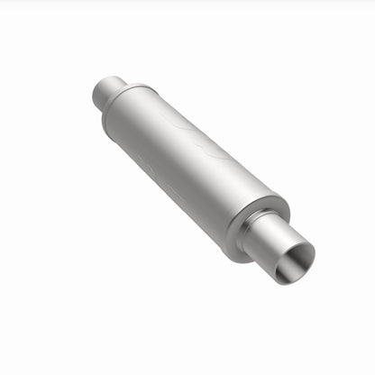 Straight-Through Performance Muffler; 2.25in. Center/Center; 4x14x4 Body by MagnaFlow Exhaust Products