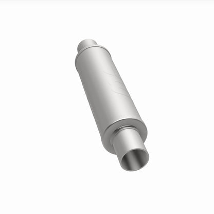 Straight-Through Performance Muffler; 2.25in. Center/Center; 4x14x4 Body by MagnaFlow Exhaust Products