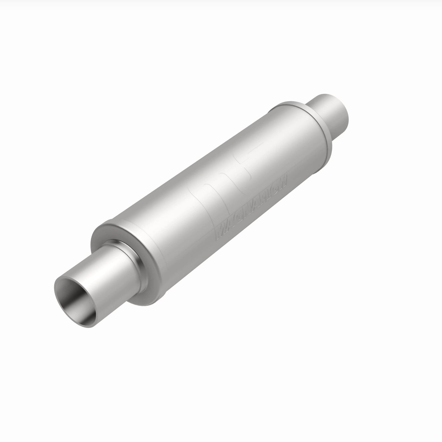 Straight-Through Performance Muffler; 2.25in. Center/Center; 4x14x4 Body by MagnaFlow Exhaust Products