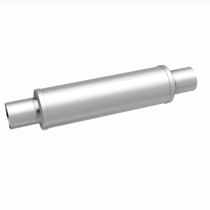 Straight-Through Performance Muffler; 2.5in. Center/Center; 4x14x4 Body by MagnaFlow Exhaust Products