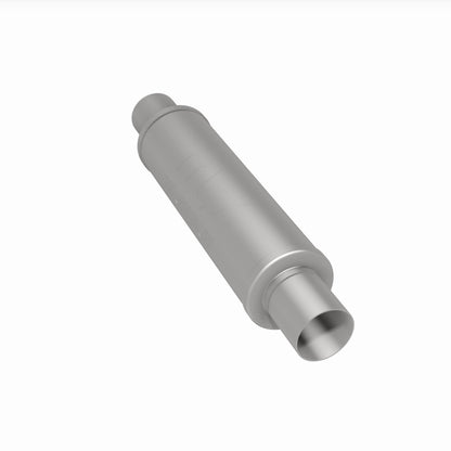 Straight-Through Performance Muffler; 2.5in. Center/Center; 4x14x4 Body by MagnaFlow Exhaust Products