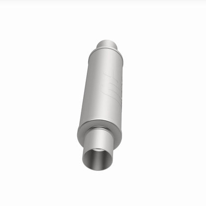 Straight-Through Performance Muffler; 2.5in. Center/Center; 4x14x4 Body by MagnaFlow Exhaust Products