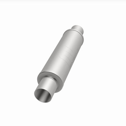 Straight-Through Performance Muffler; 2.5in. Center/Center; 4x14x4 Body by MagnaFlow Exhaust Products