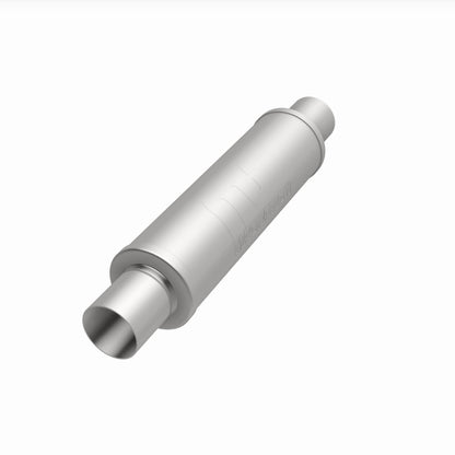 Straight-Through Performance Muffler; 2.5in. Center/Center; 4x14x4 Body by MagnaFlow Exhaust Products