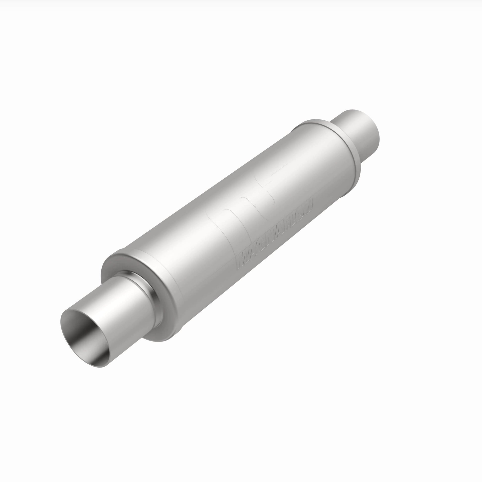 Straight-Through Performance Muffler; 2.5in. Center/Center; 4x14x4 Body by MagnaFlow Exhaust Products
