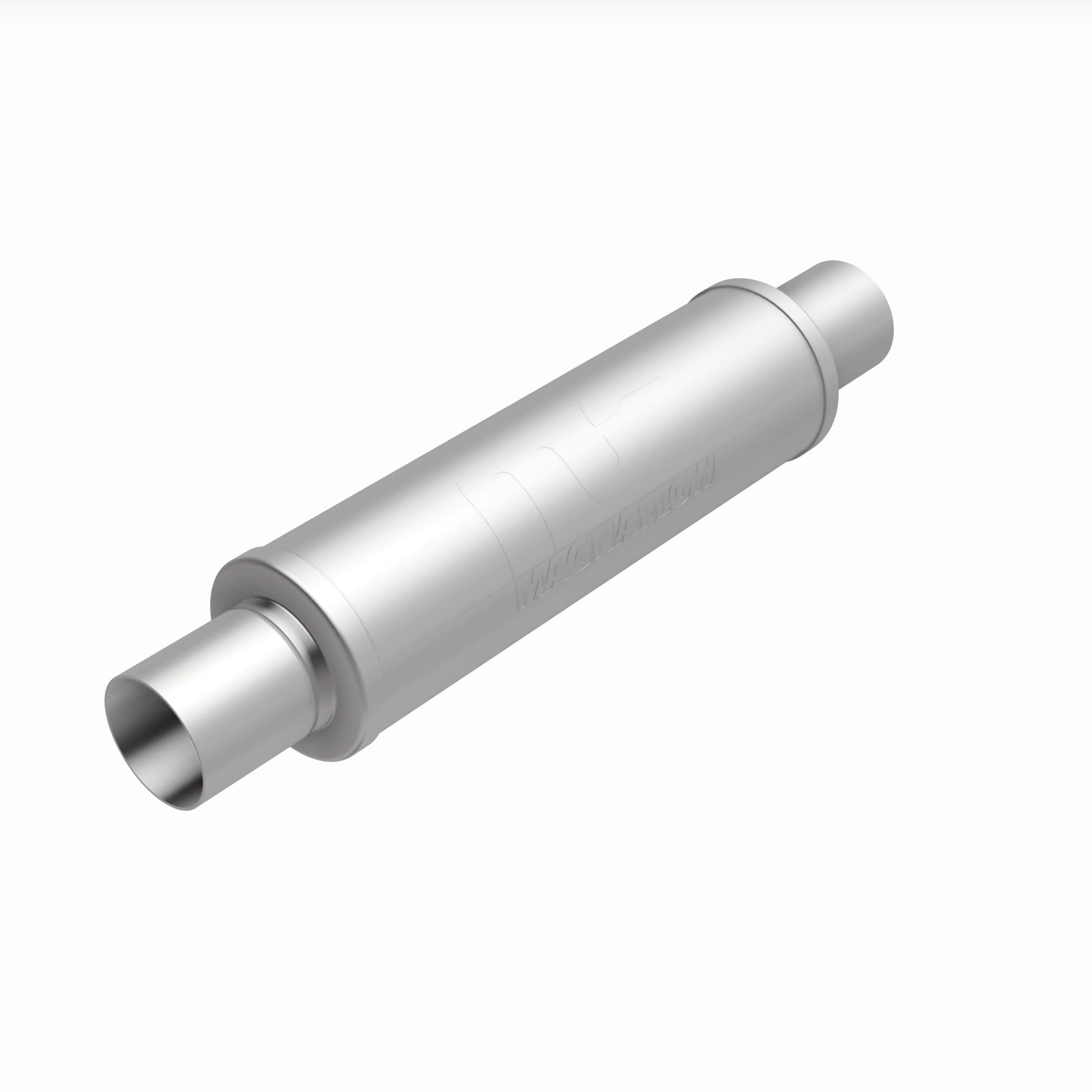Straight-Through Performance Muffler; 2.5in. Center/Center; 4x14x4 Body by MagnaFlow Exhaust Products