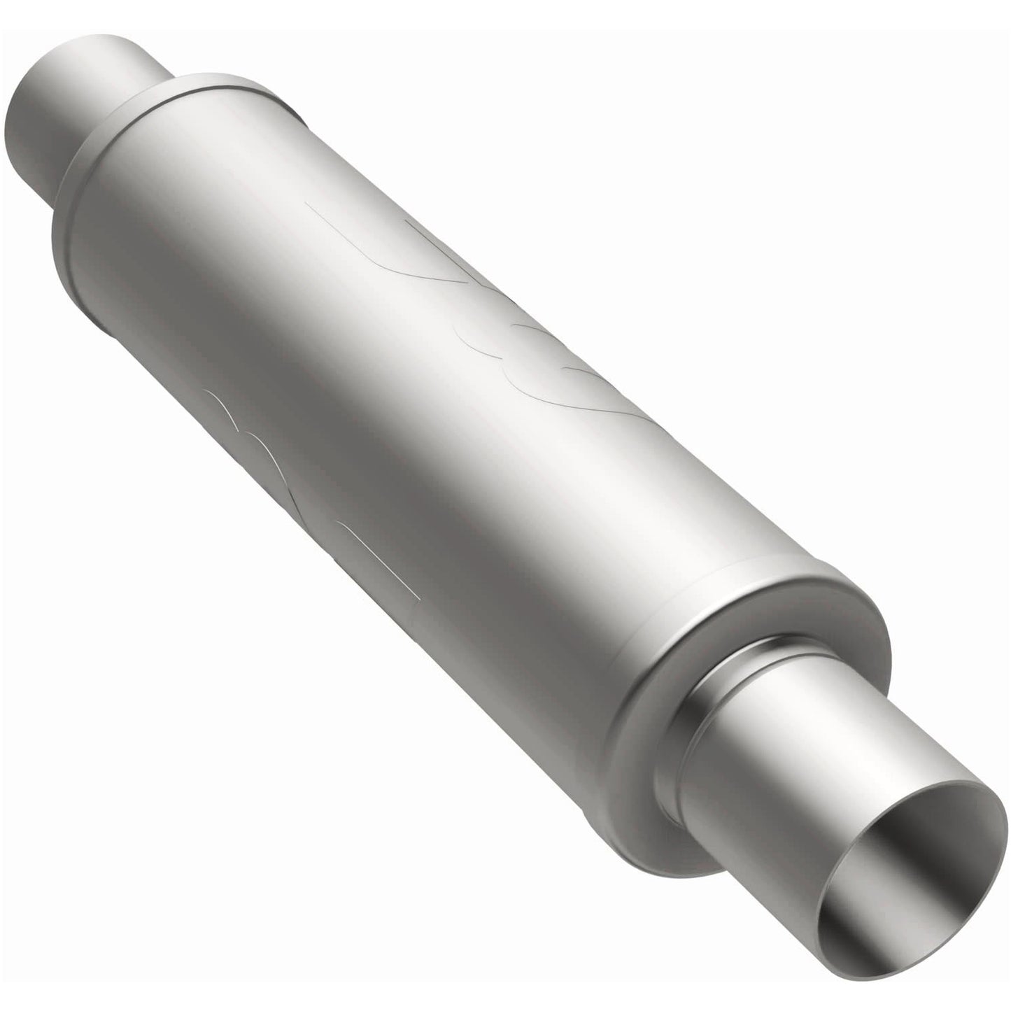 Straight-Through Performance Muffler; 2.5in. Center/Center; 4x14x4 Body by MagnaFlow Exhaust Products