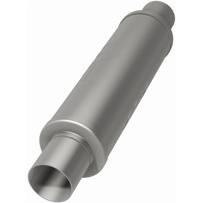 Straight-Through Performance Muffler; 2.5in. Center/Center; 4x14x4 Body by MagnaFlow Exhaust Products