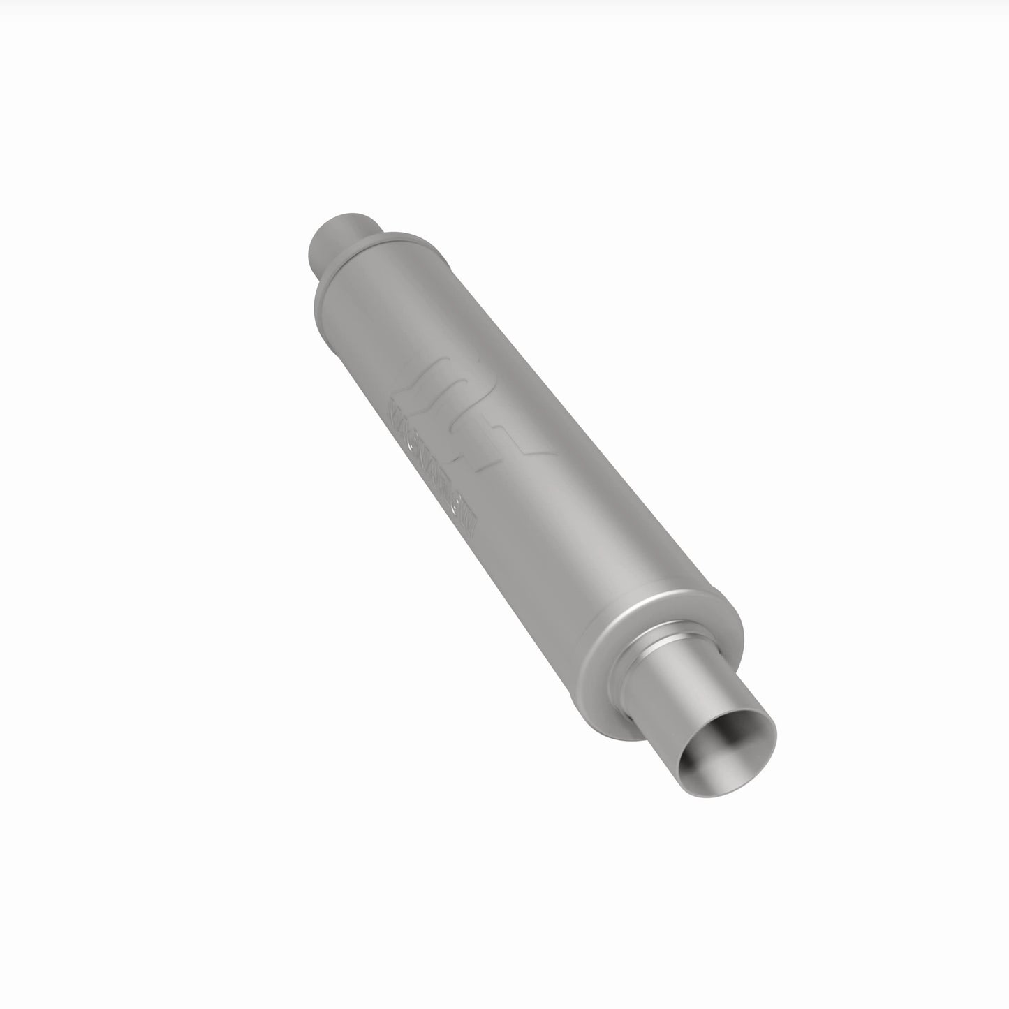 Straight-Through Performance Muffler; 2.25in. Center/Center; 4x18x4 Body by MagnaFlow Exhaust Products