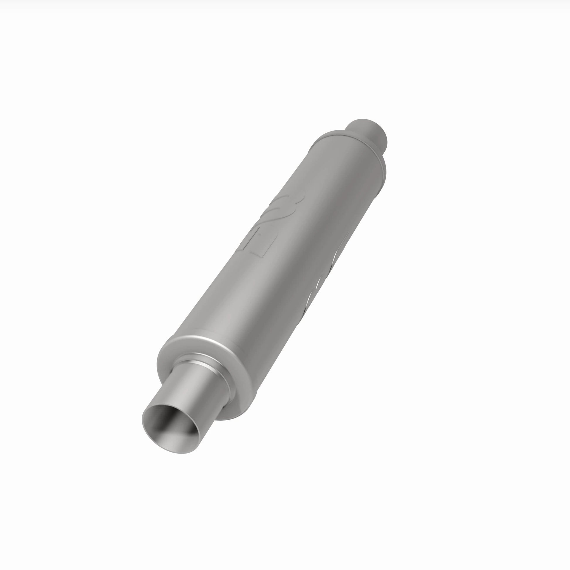 Straight-Through Performance Muffler; 2.25in. Center/Center; 4x18x4 Body by MagnaFlow Exhaust Products