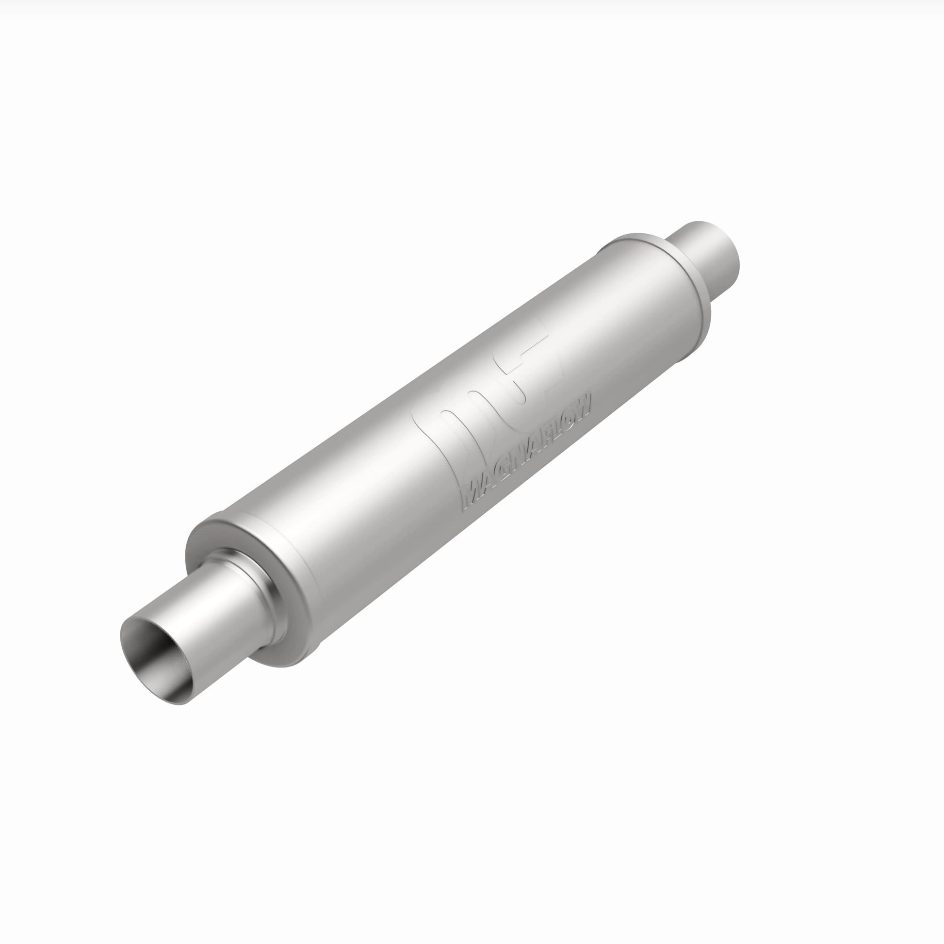 Straight-Through Performance Muffler; 2.25in. Center/Center; 4x18x4 Body by MagnaFlow Exhaust Products
