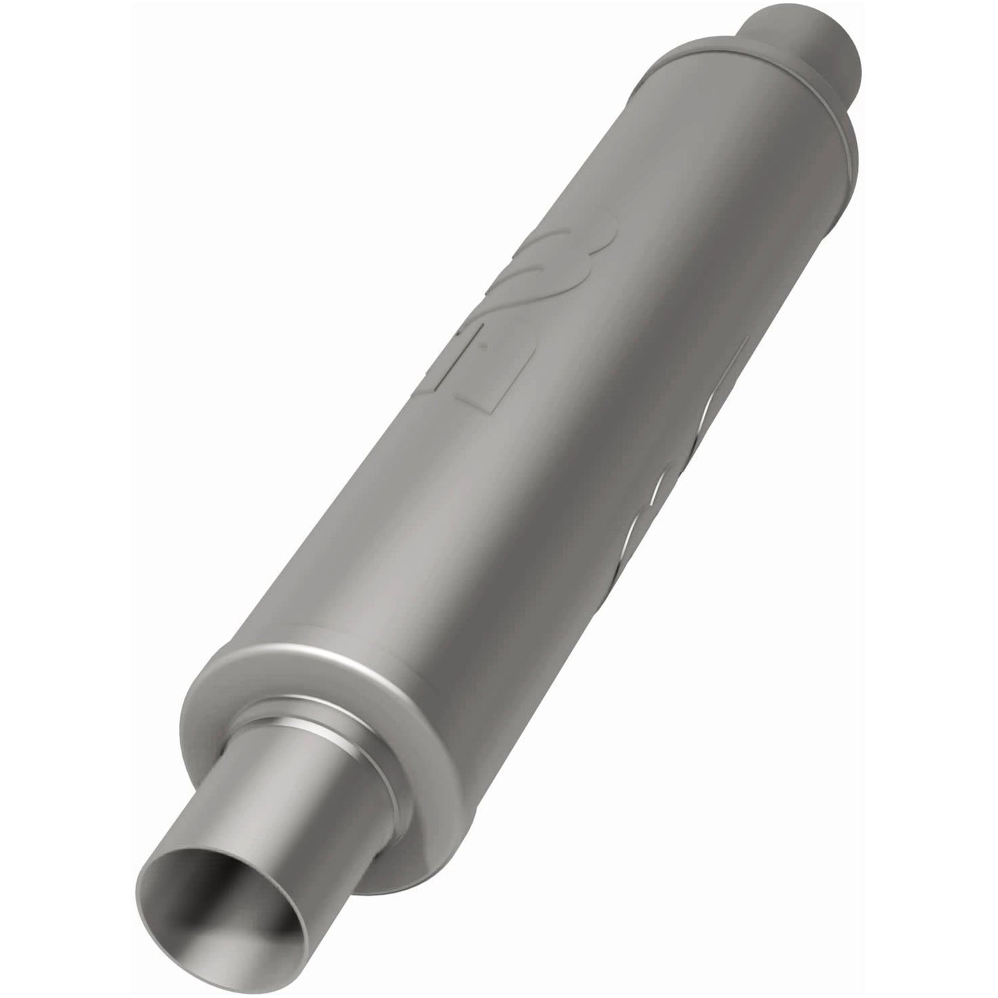 Straight-Through Performance Muffler; 2.25in. Center/Center; 4x18x4 Body by MagnaFlow Exhaust Products