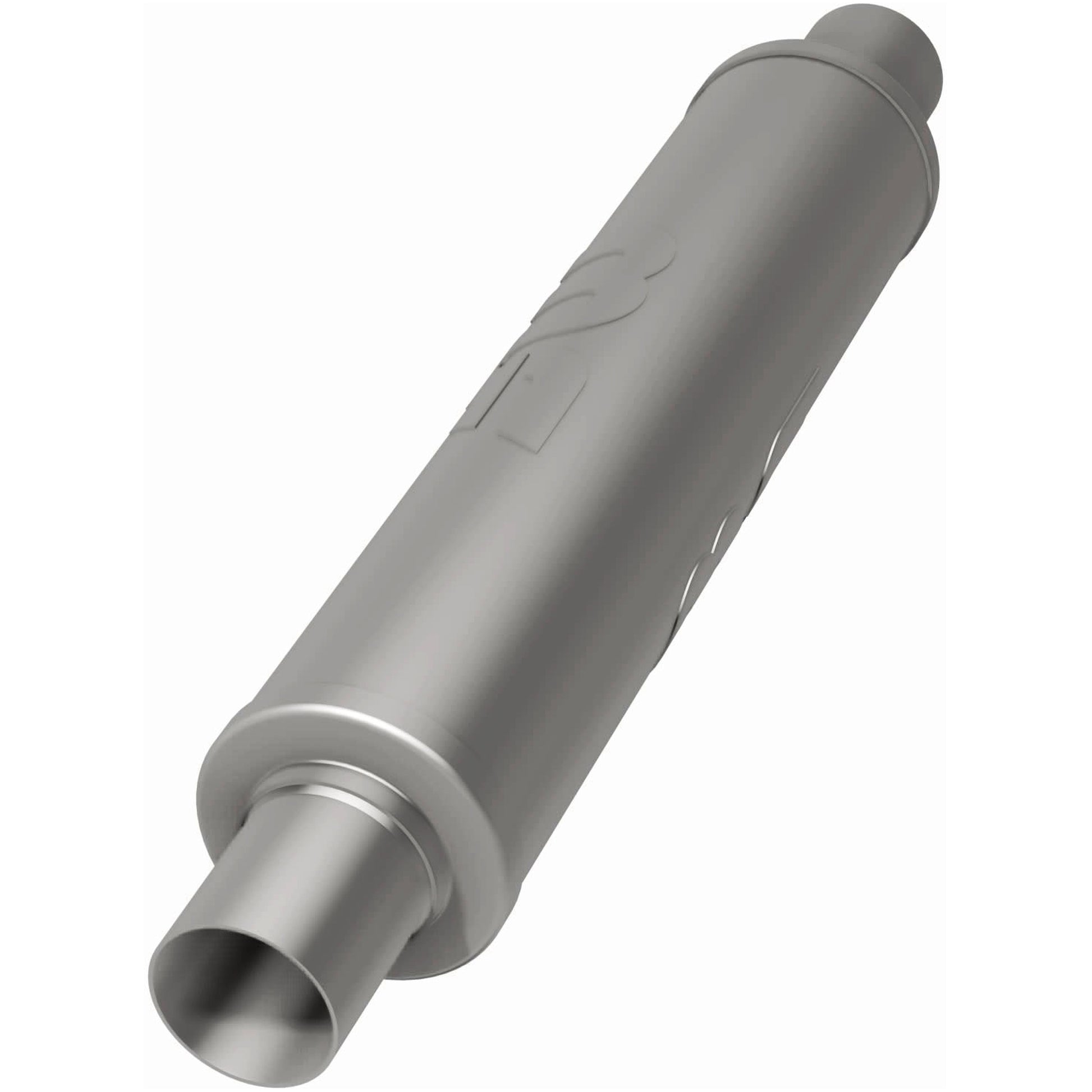 Straight-Through Performance Muffler; 2.25in. Center/Center; 4x18x4 Body by MagnaFlow Exhaust Products