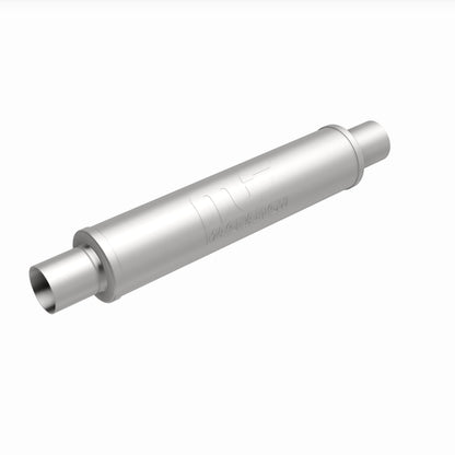 Straight-Through Performance Muffler; 2.5in. Center/Center; 4x18x4 Body by MagnaFlow Exhaust Products