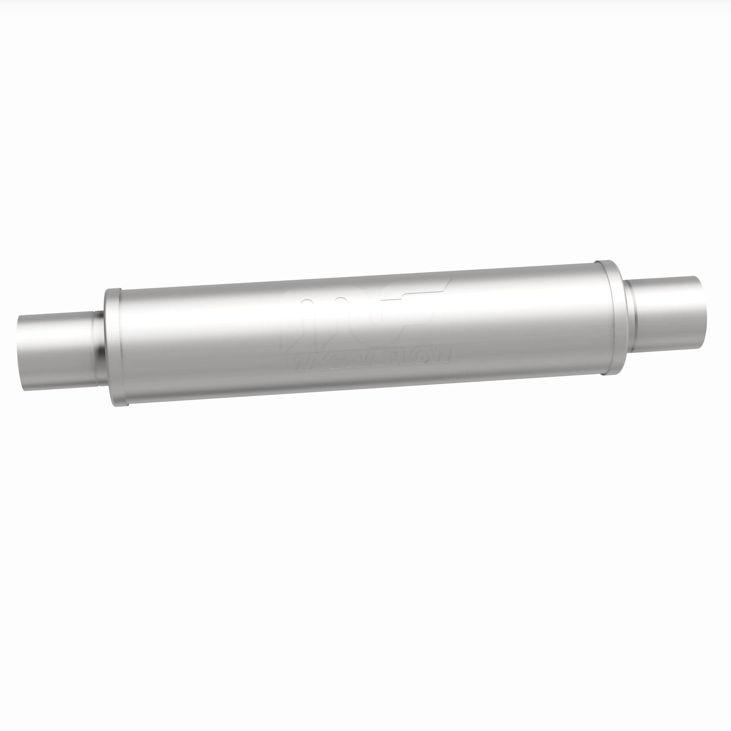 Straight-Through Performance Muffler; 2.5in. Center/Center; 4x18x4 Body by MagnaFlow Exhaust Products