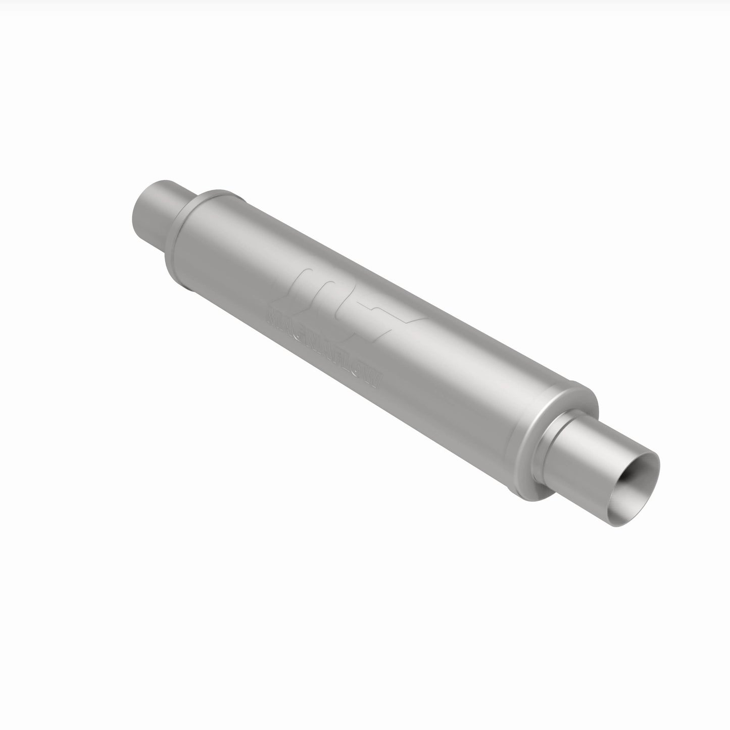 Straight-Through Performance Muffler; 2.5in. Center/Center; 4x18x4 Body by MagnaFlow Exhaust Products